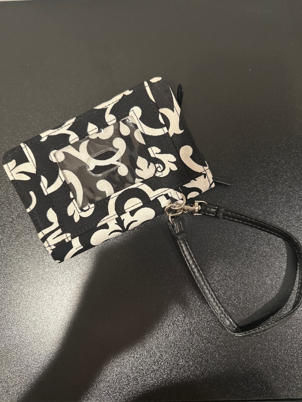 Every-Day Wristlet Black Parisian Pop